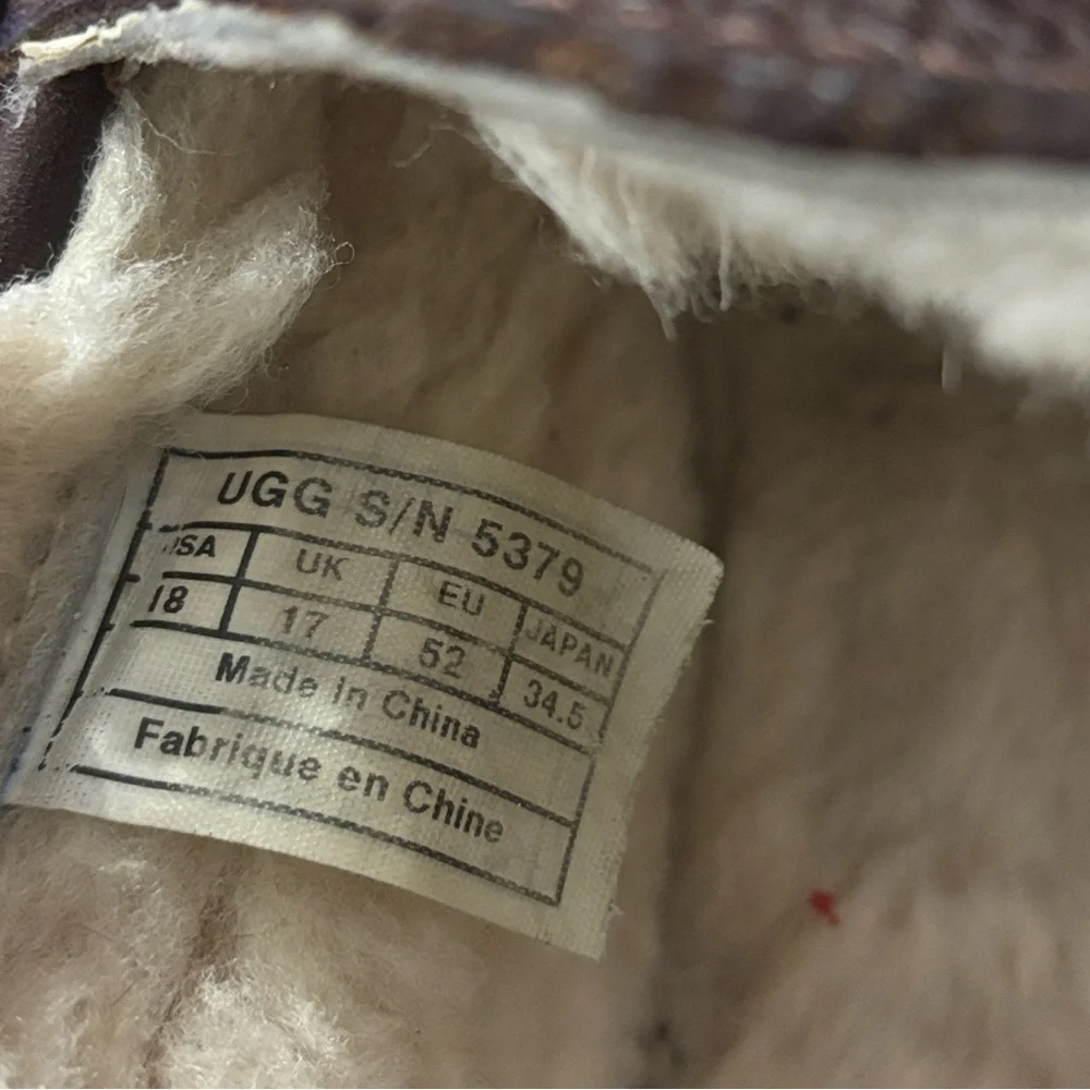 UGG brown leather